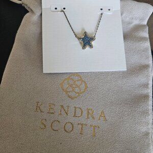 Kendra Scott Blue Star Necklace